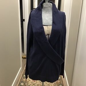 NWOT Beautiful Faux Wrap Ladies Lux Sweater